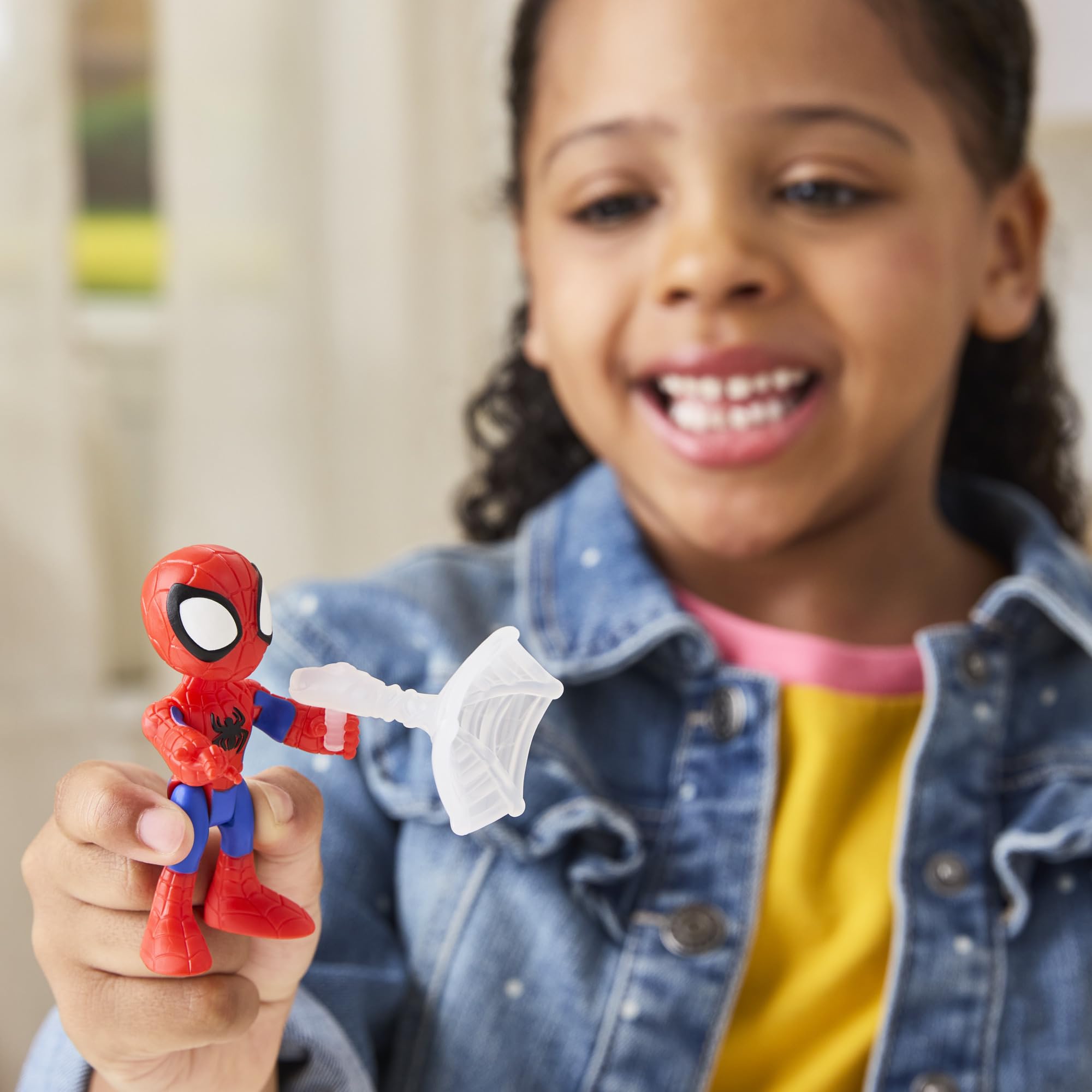 Marvel Spidey and His Amazing Friends, Set de Aventuras arácnidas, Set de Figuras de acción de Spider-Man