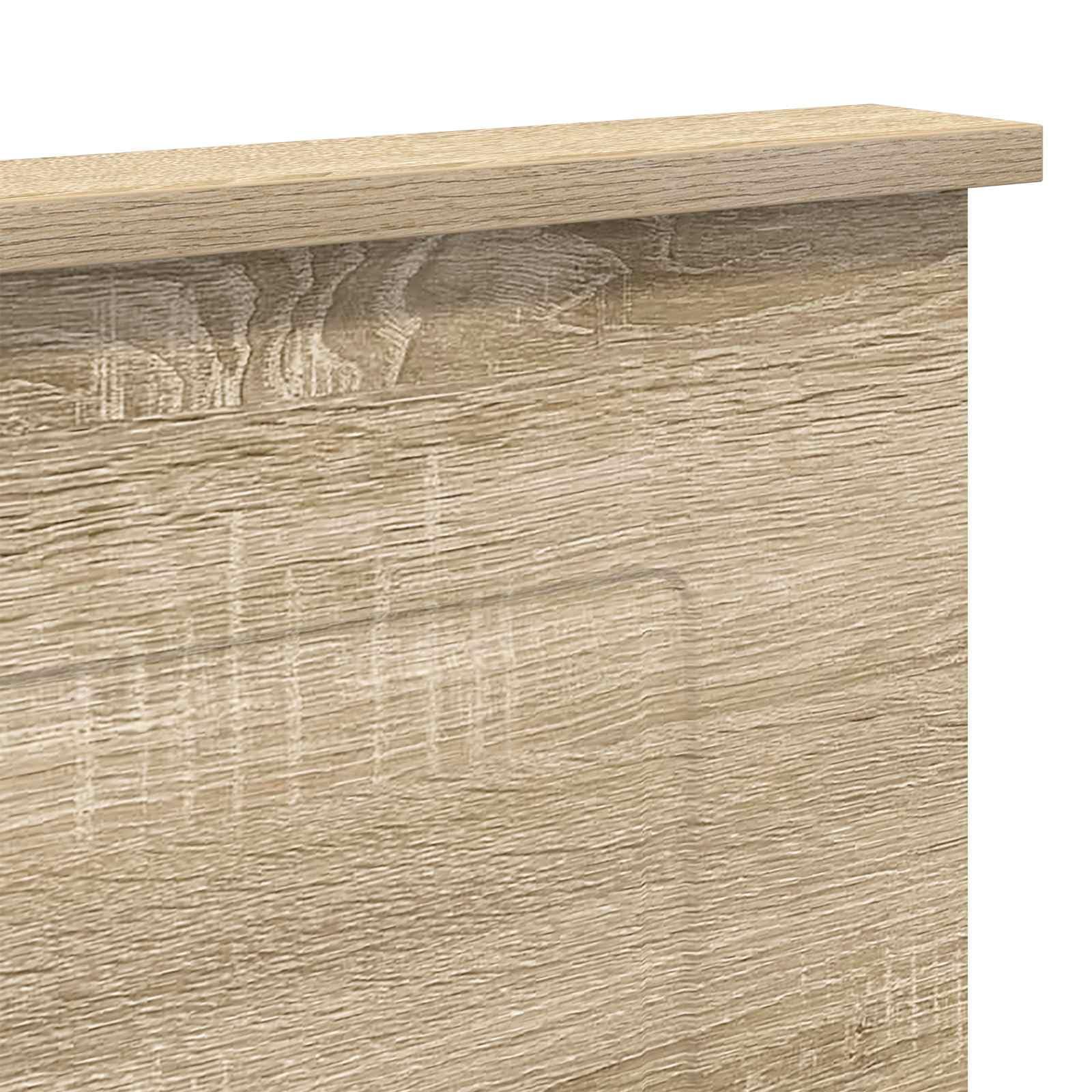 vidaXL Cabecero con cabecera Roble Sonoma 180 cm Madera contrachapada, Accesorios Elegantes para el Dormitorio, Decorativos Modernos, Zona de Descanso Comfy, diseño contemporáneo