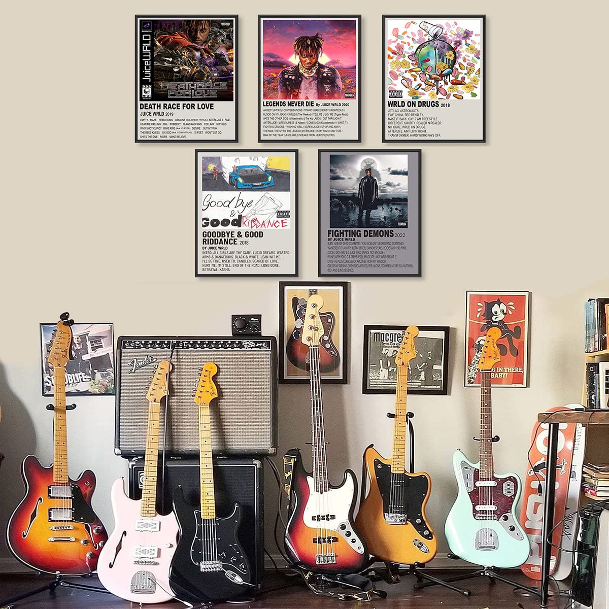 IZOOMIHOME Juice WRLD Poster, Album Cover Limited Edition Posters