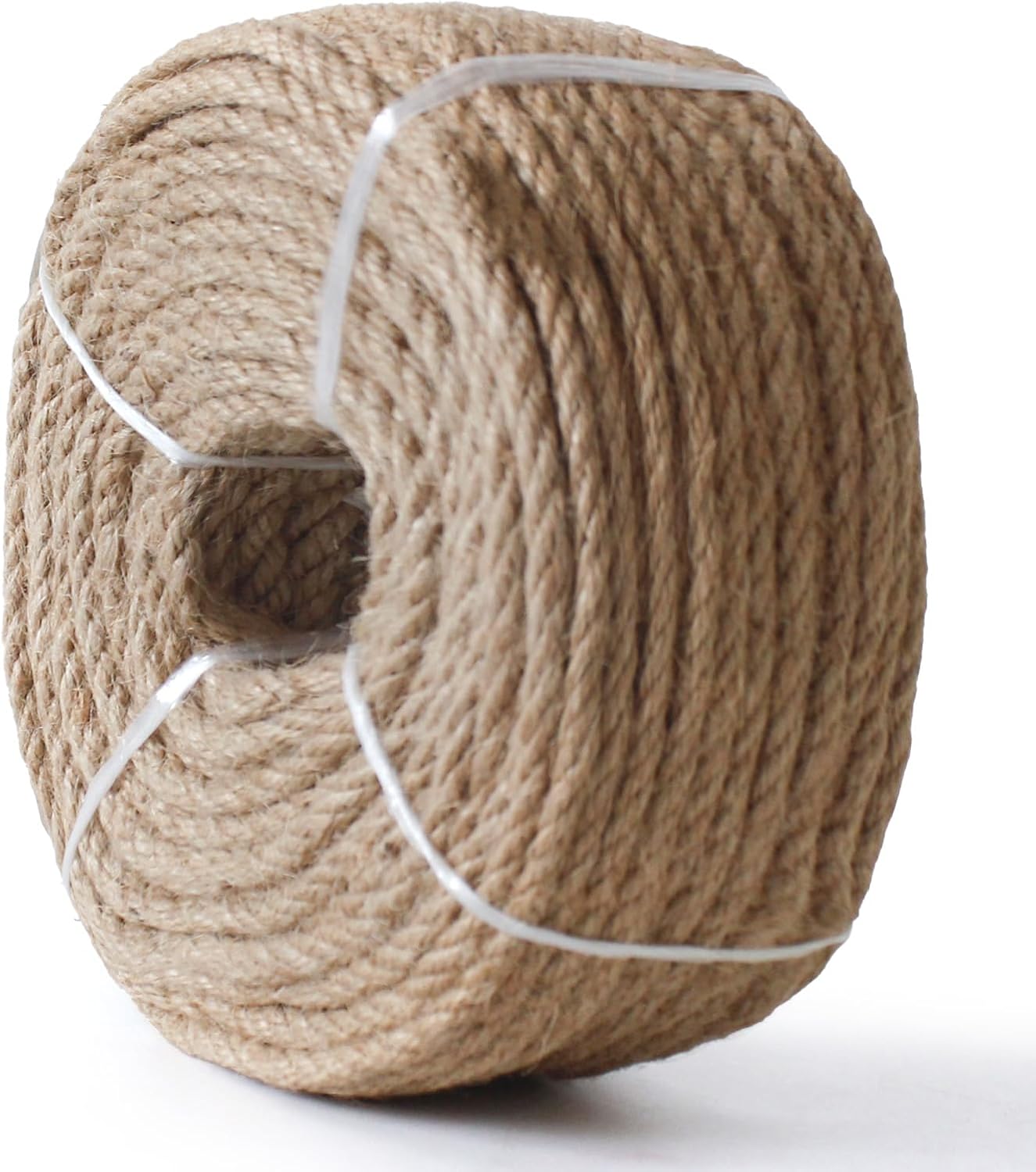 MERIANE 6mm 164 Feet Nature Jute Twine, Jute Rope for Cat