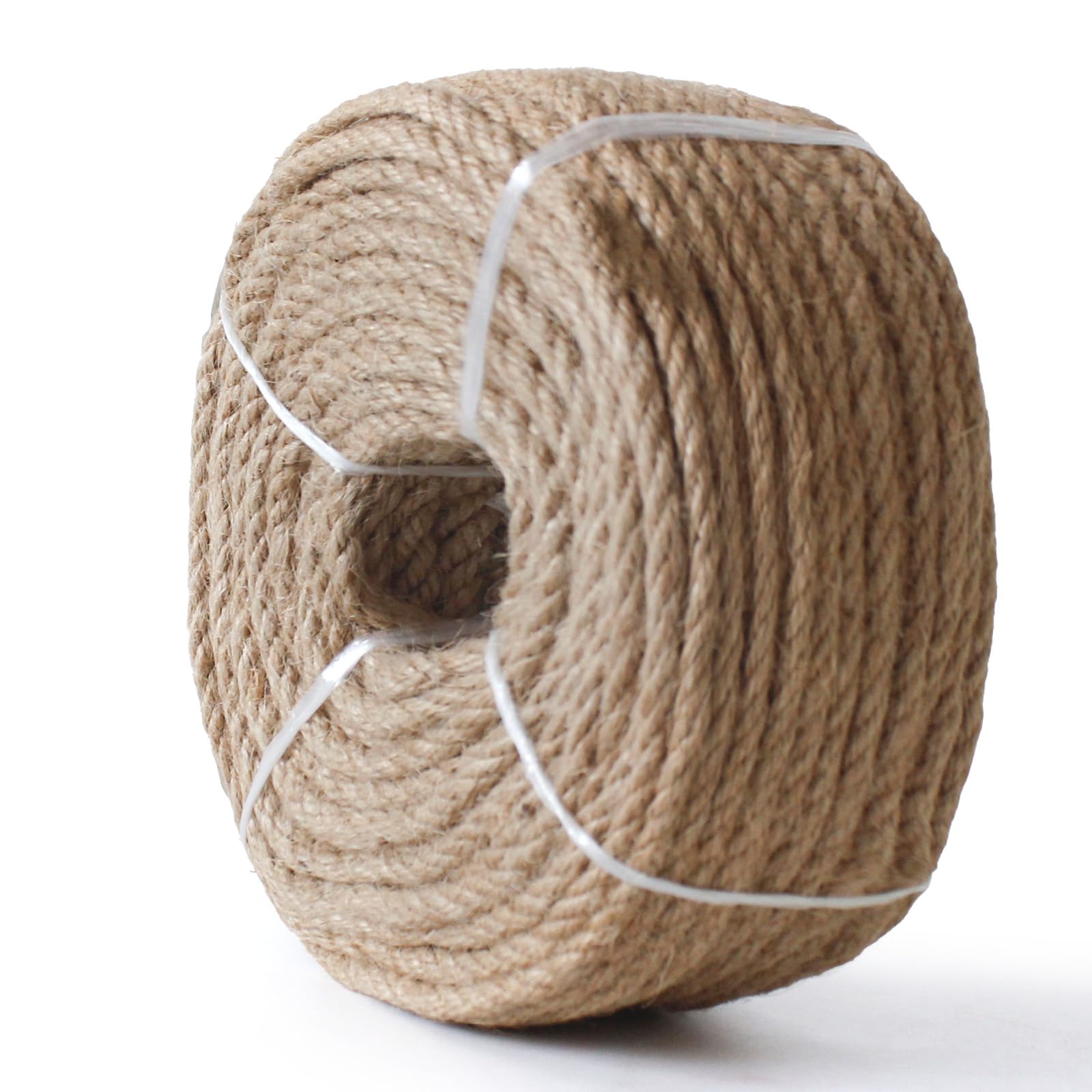 Amazon.com: MERIANE 6mm 328 Feet Nature Jute Twine, Jute Rope for Cat ...