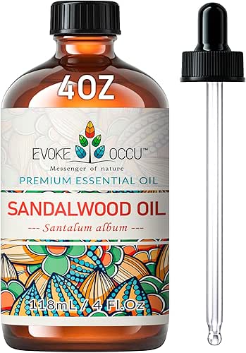 EVOKE OCCU Huile essentielle de bois de santal 4 oz,