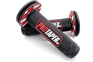 Grom Grips: 7/8" Motorcycle Hand Grips, Handlebar Grips for Off-Road Adventures