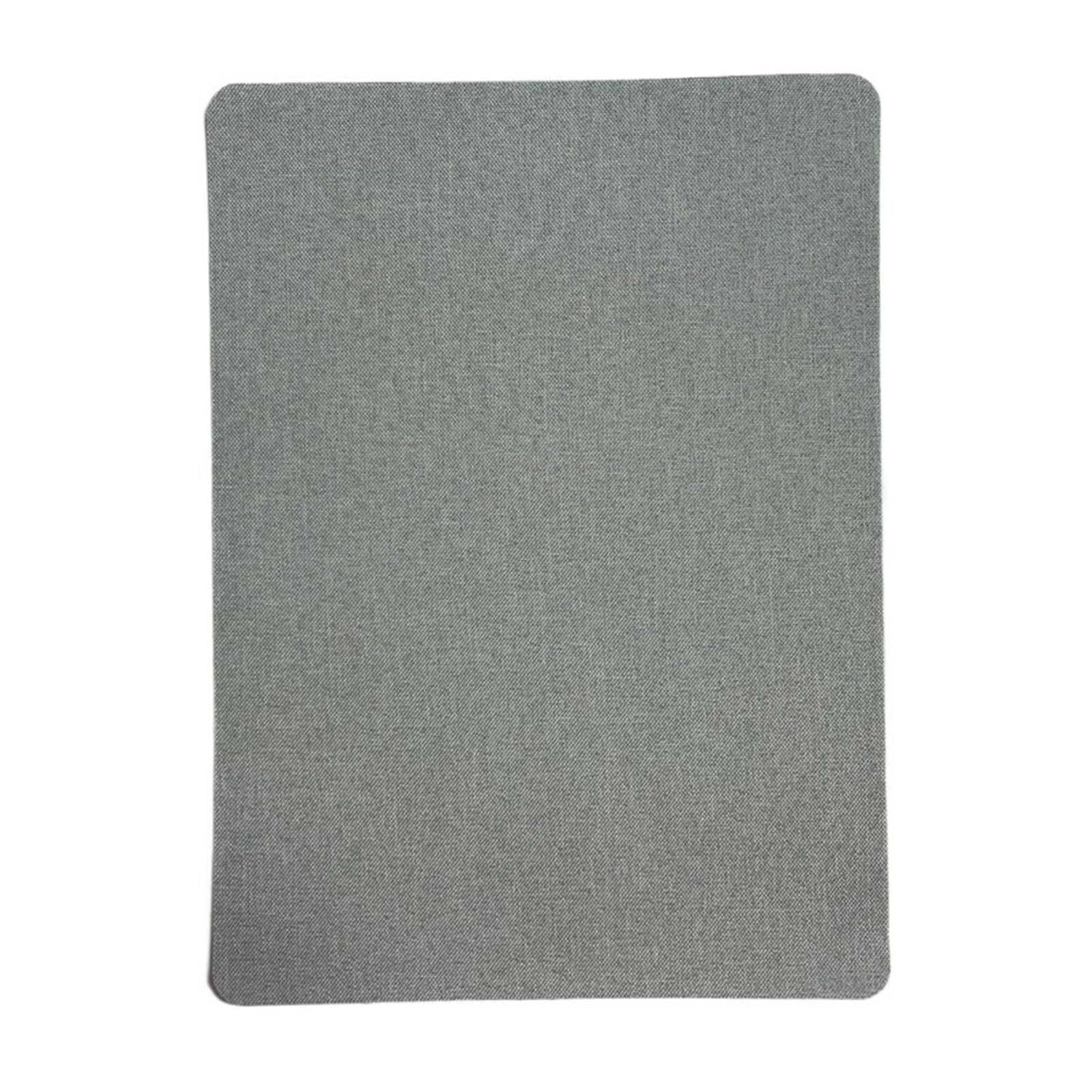 Patch autocollant en lin pour réparer canapé et chaise gris