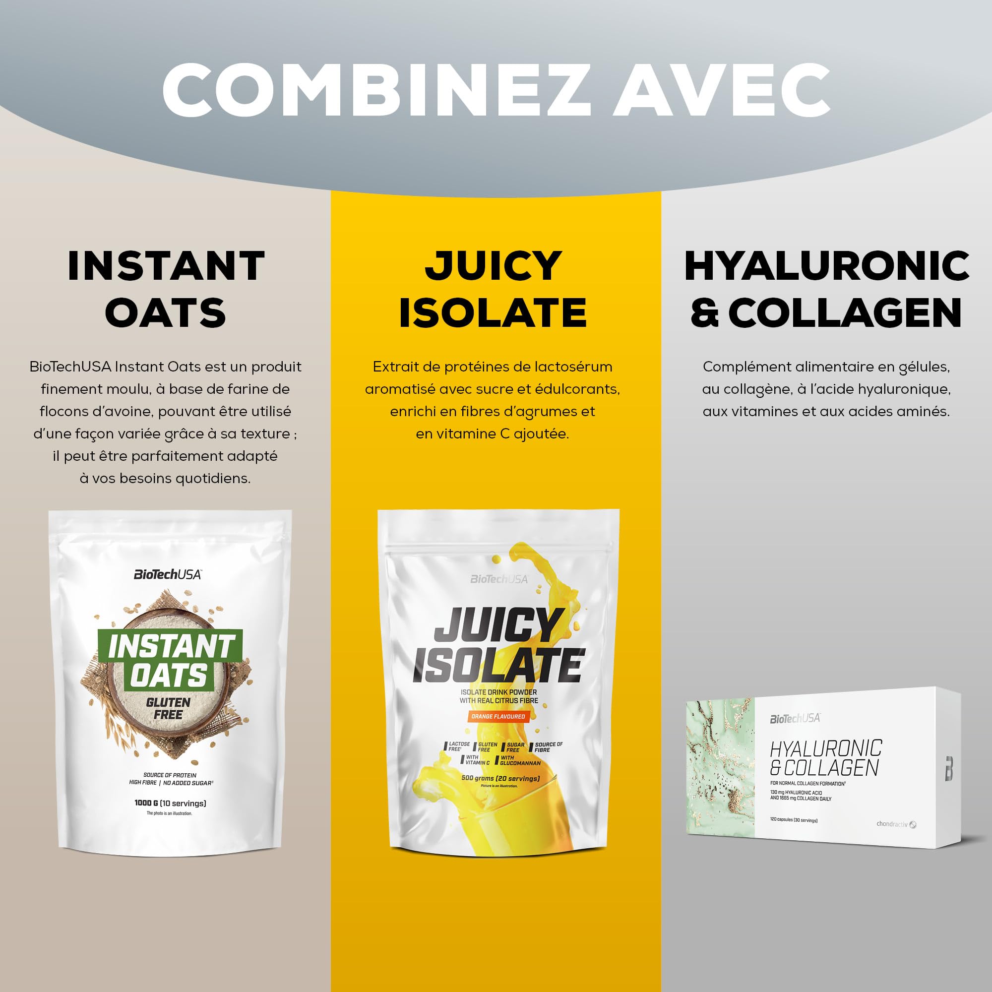 BioTechUSA Crispy Protein Bar | Sucré et croquant | Délice riche en protéines | Soutien énergétique et musculaire en déplacement, 16x40g, Chocolat