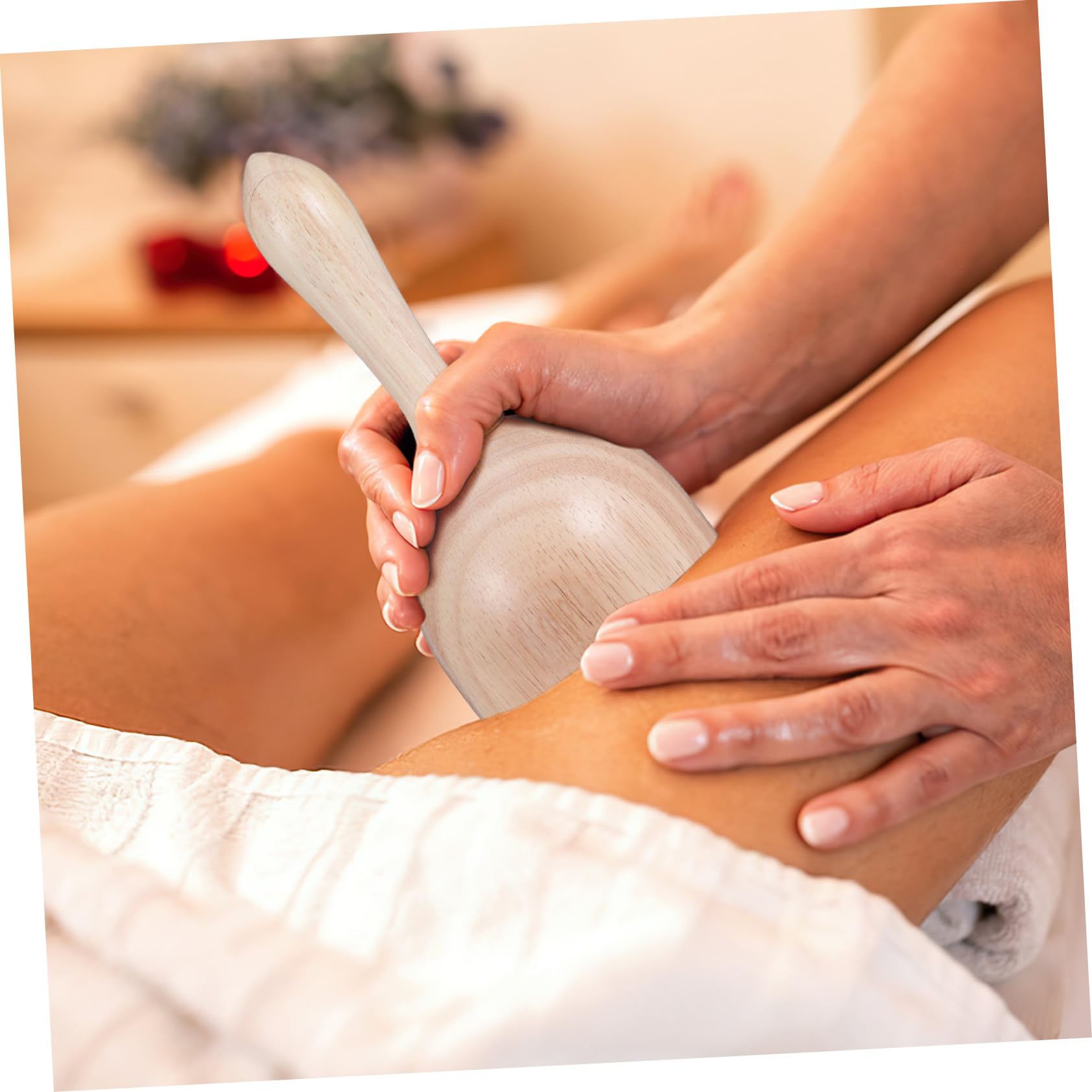 6stücke Holztherapie Massage Mit Holzroller Massage Und Holzmassagegerät Für Rücken Nacken Schultern Körperentspannung Werkzeuge