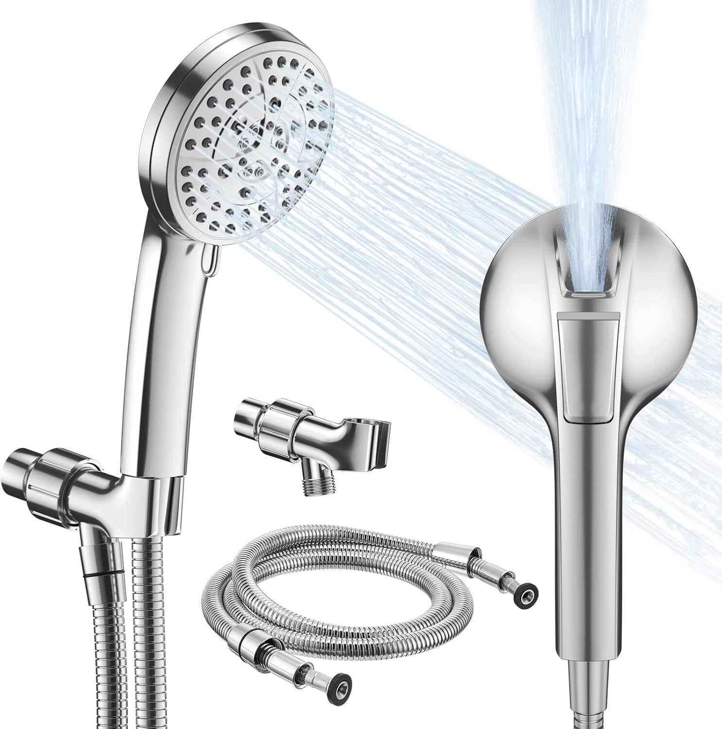 Buy LEPO 7 Settings Shower Head with Handheld, Builtin Powerful