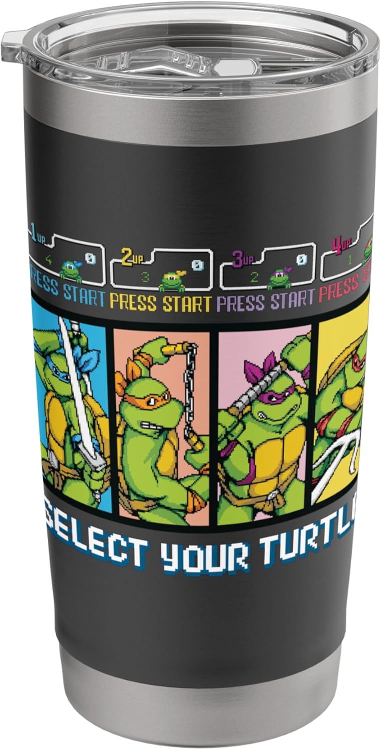 Teenage Mutant Ninja Turtles Select Your Turtles Stainless Steel Insulated Tumbler