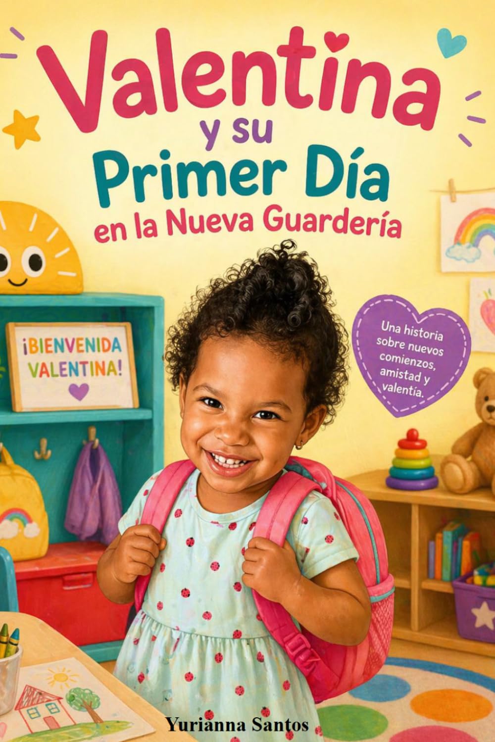 Valentina y su primer día en la nueva guardería