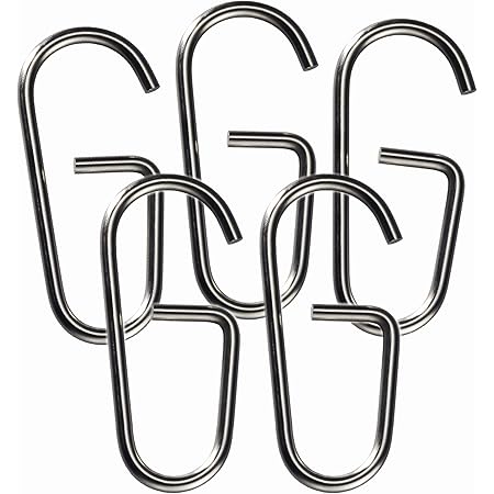 Gardinenhaken 50 Stück Transparent - Verstärkte Haken Für Schwere Vorhänge