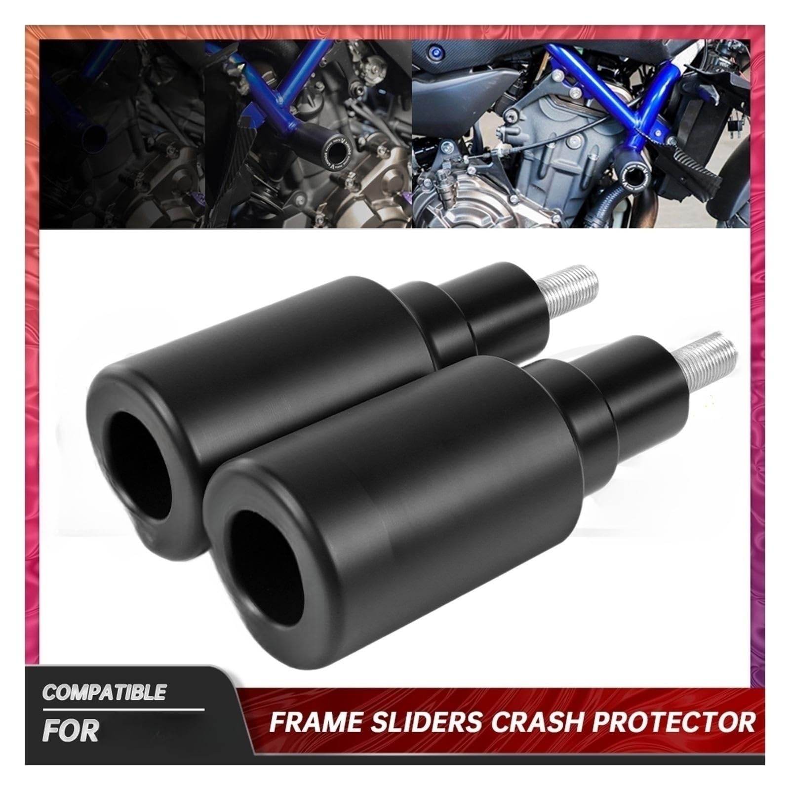 Suwaki ramy Crash Protector dla Tracer 700/GT MT-07 MT07 F07 2014-2021 akcesoria motocyklowe Pad chroniący przed upadkiem