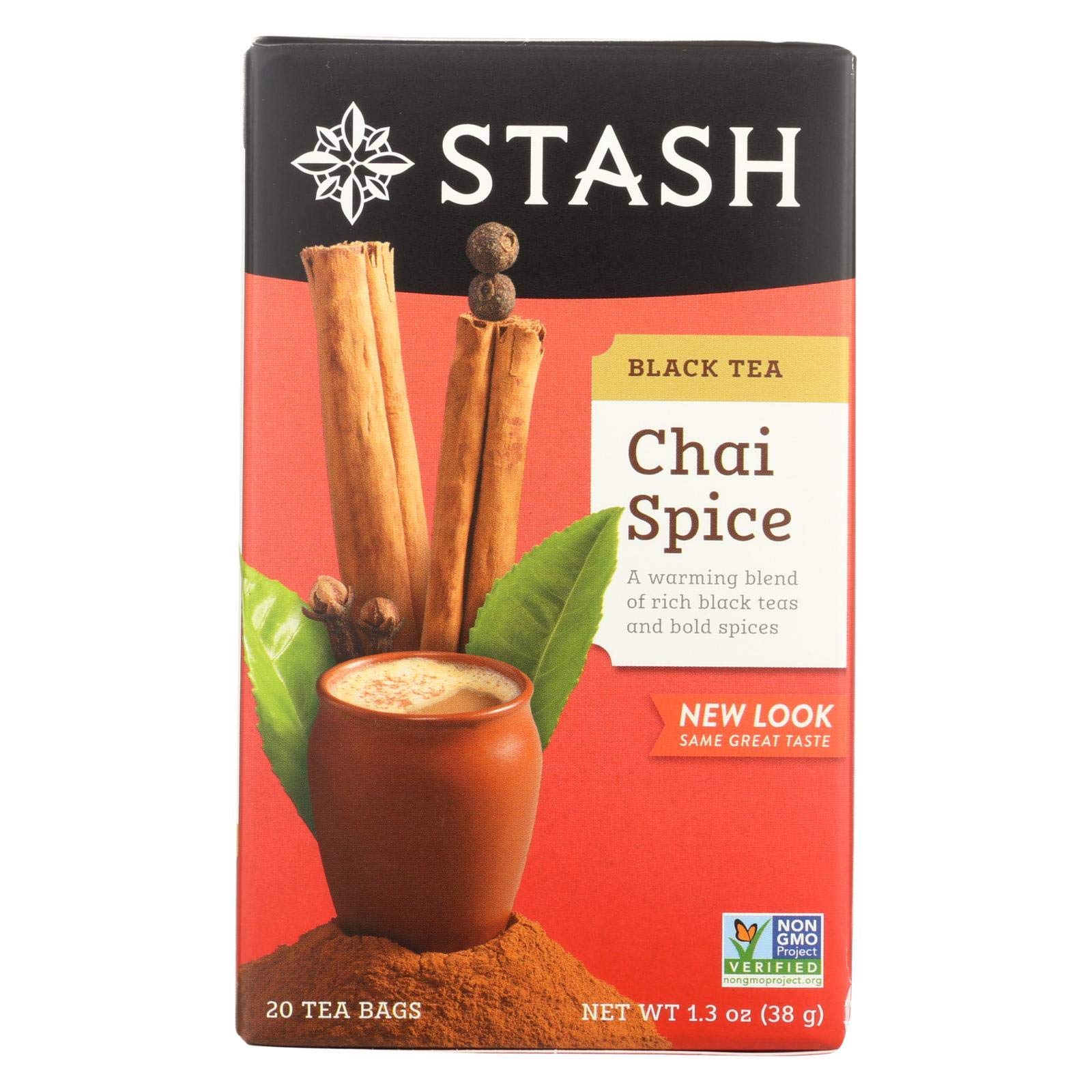 Tea Chai Spice Tea ( 6x20 CT) by Stash – Pack of 6
