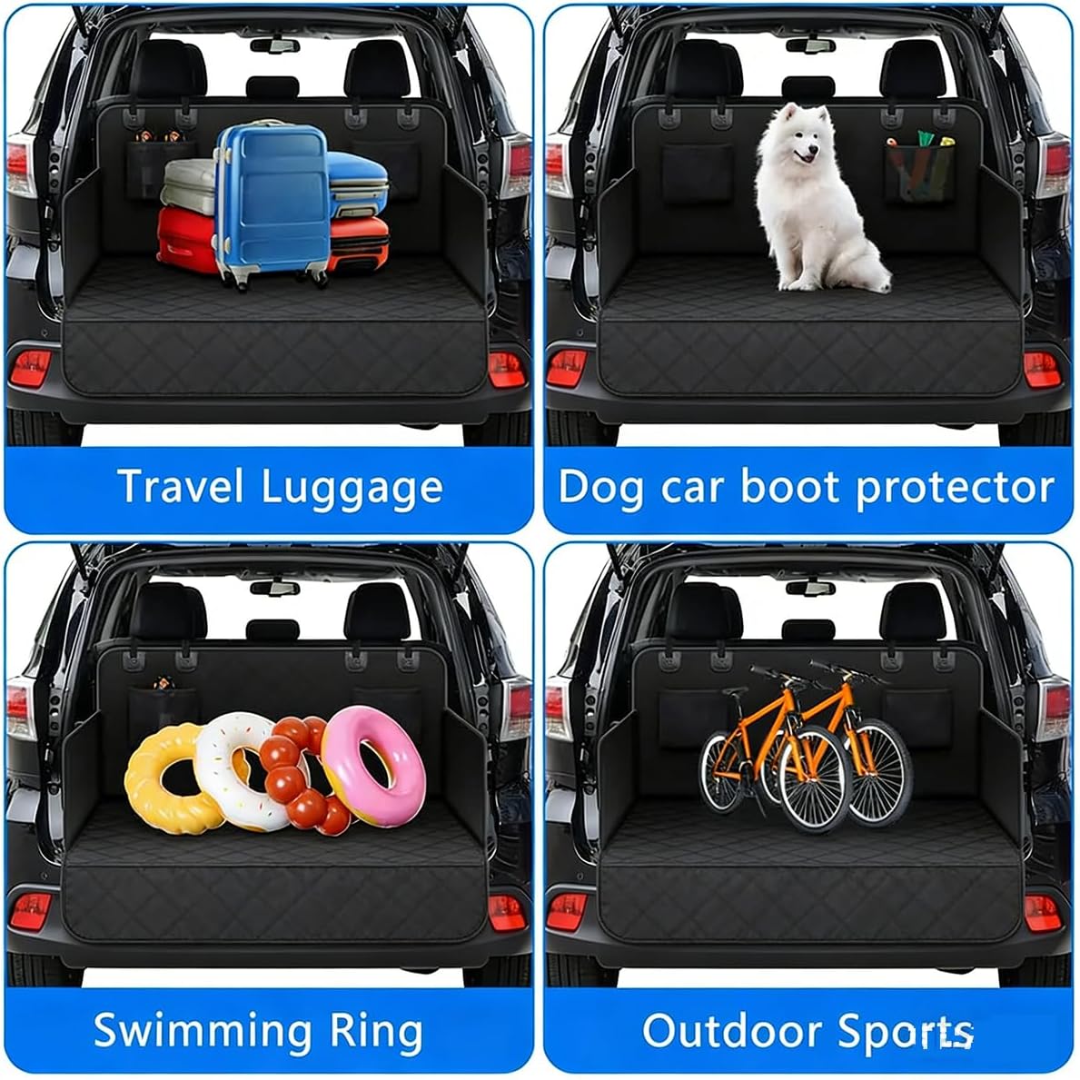 犬用カーゴライナー のために Hyundai Elantra 5. generation (MD/UD), イナートランクカーペッオ