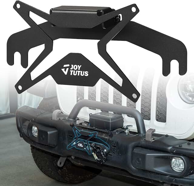 JOYTUTUS Universal Flip-Up License Plate Mount