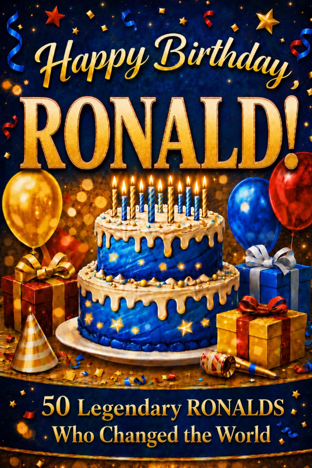 Happy Birthday, RONALD! Did You Know Your Name Is Famous?: 50 Legendary Ronalds Who Changed the World