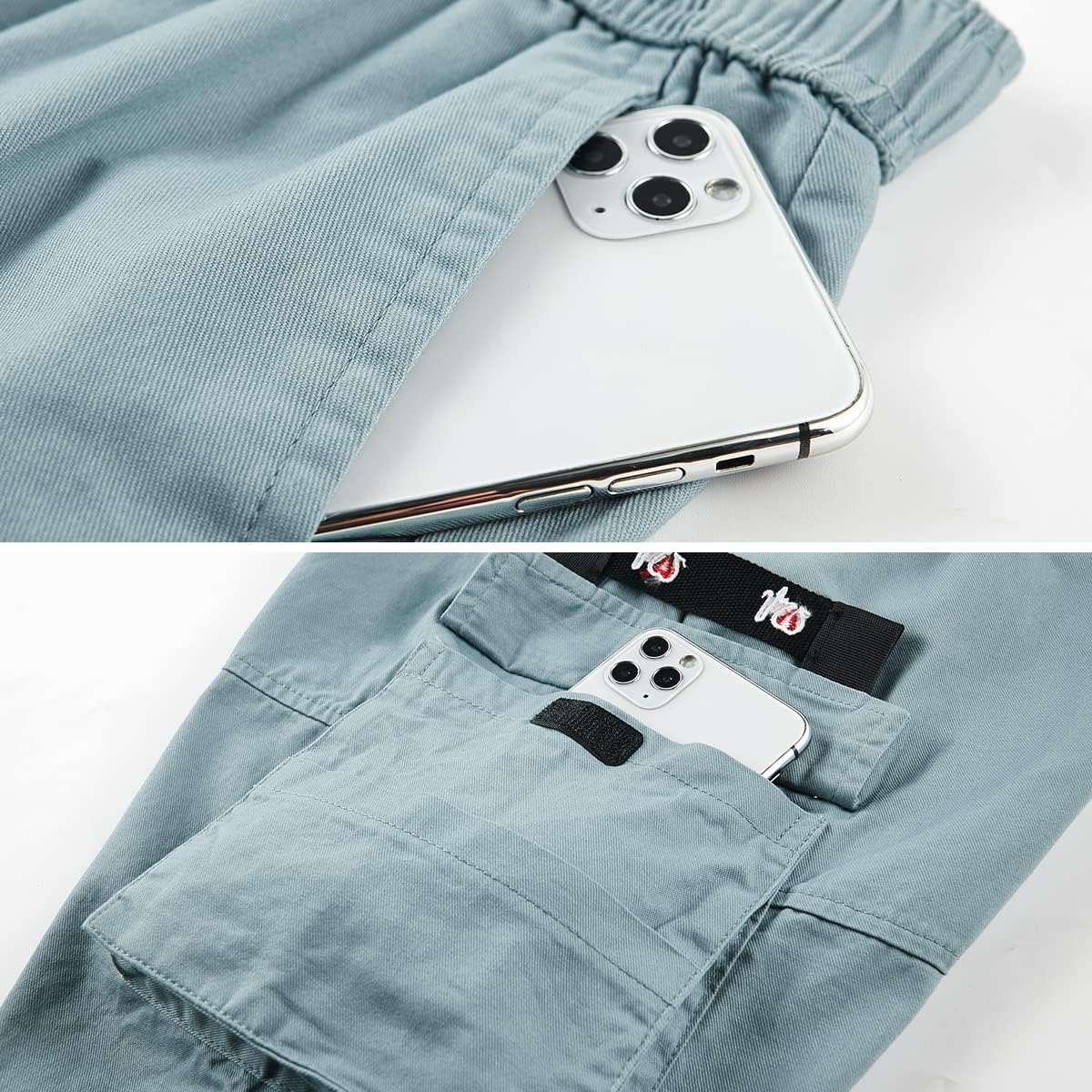 Msmsse Women's Cargo Hiking Shorts Multi-Pockets Bermuda Golf Outdoor Summer Shorts for Women - Image 2