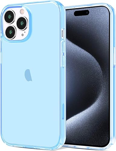Vista 52 de JJGoo Funda transparente compatible con iPhone 15 Pro, funda de teléfono de TPU suave y transparente, a prueba de golpes, funda delgada para Negro