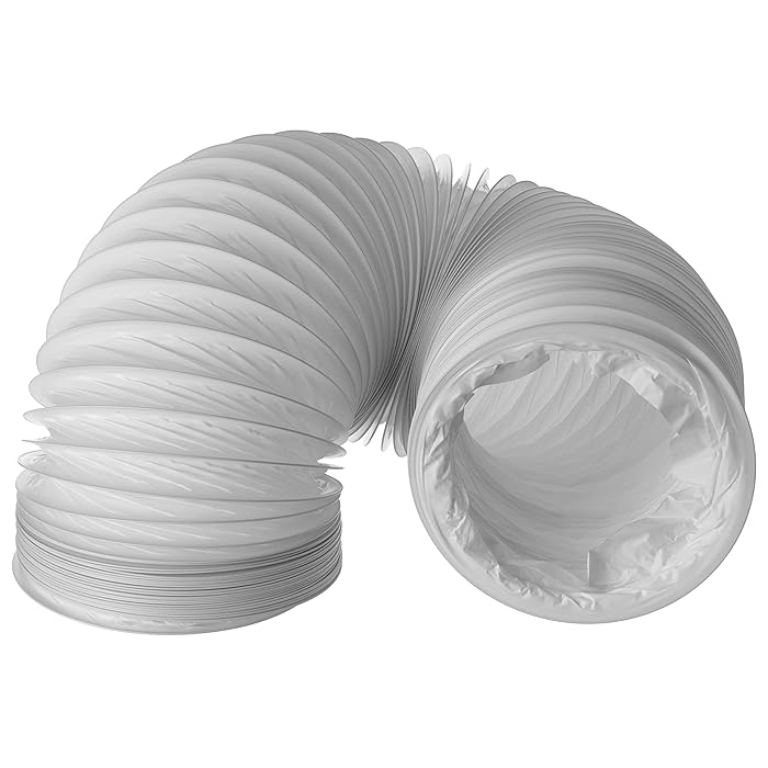 Buy Ø 150mm / 3m PVC Flexible Ducting Ventilation Duct Hose for