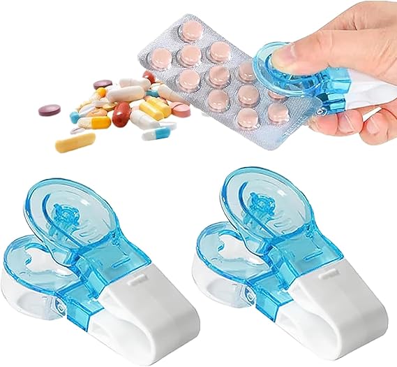 2Pcs Pill Popper for Blister Packs,Pill