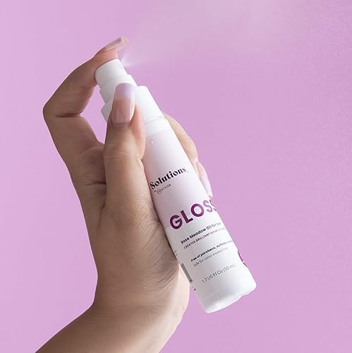 Miniatura 2 de InStyler Solutions Gloss Rose Meadow - Aceite para el cabello que ayuda a domar el cabello encrespado y añade brillo con una mezcla de aceite de