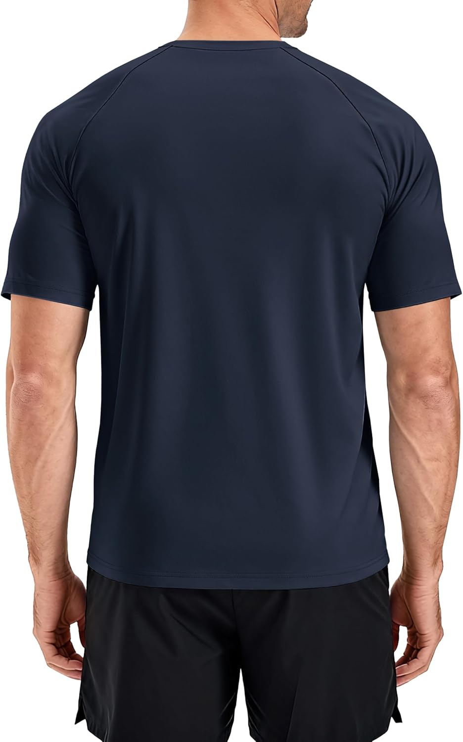 MAGCOMSEN Men's Workout Shirts Short Sleeve Dry Fit Tshirts Moisture Wicking Athletic Shirts Gym Running Swimming Fishing - Image 2