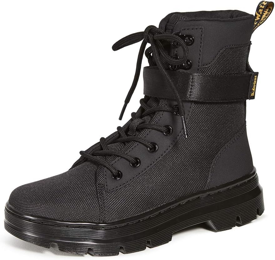 Martens Unisex 101 Eye Boot, Black Nappa, North Macedonia