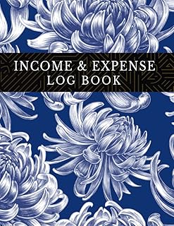 Income and Expense Log Book: expense tracker notebook with ledger paper | Use as a bookkeeping record book and accounting ledger book | 8.5" x 11" | 119 pages Vol 3