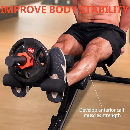 Miniatura 10 de Fitarc Tib Bar, entrenador Tibialis, máquina de elevación de pantorrillas Tibia Dorsi, equipo de rodillas sobre los dedos para fortalecer