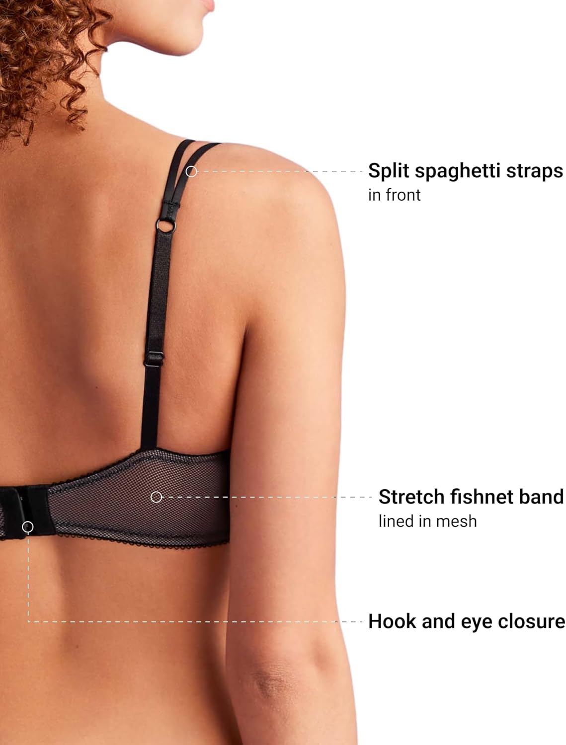 b.tempt'd Womens Ciao Bella Lightly Padded Balconette Underwire Bra, 953144 - Image 4