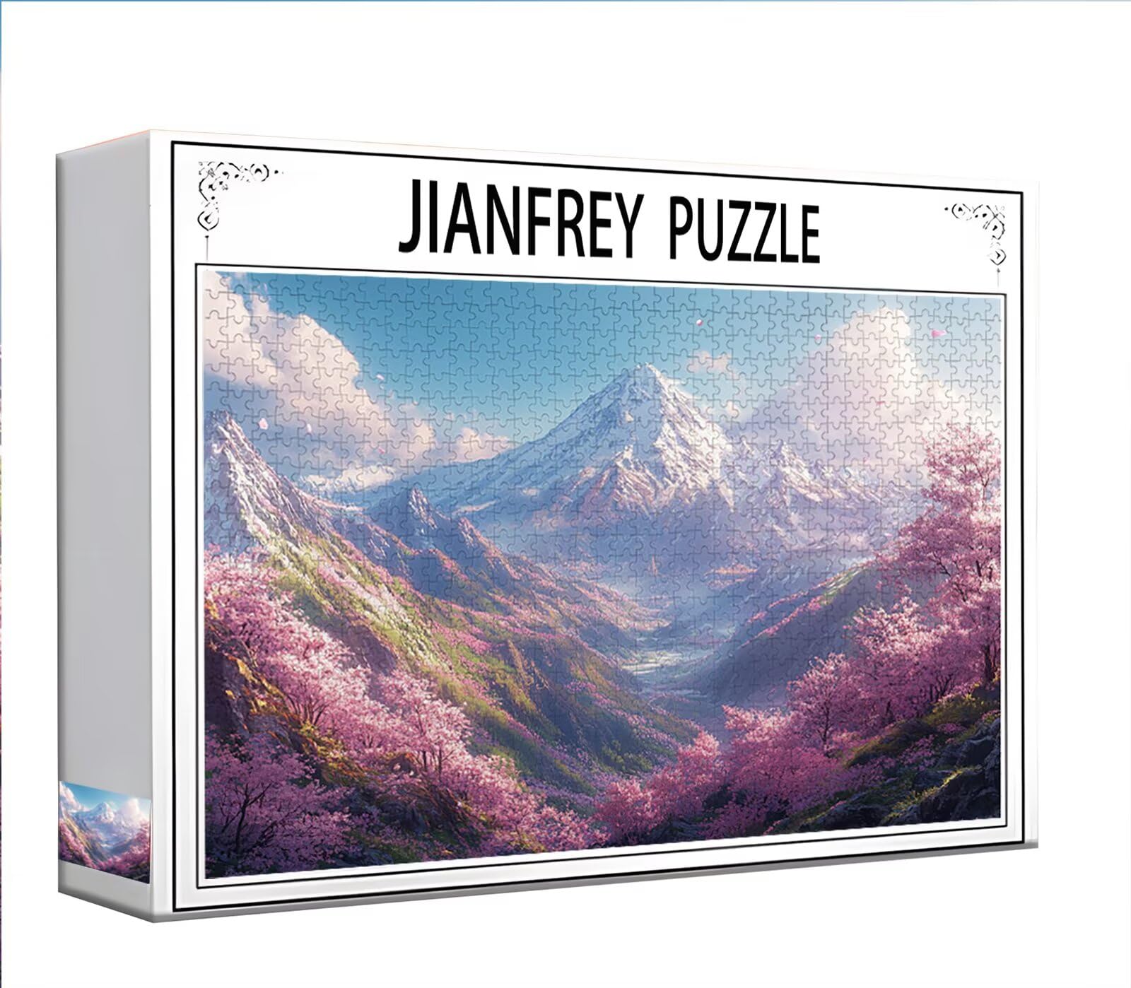 Puzzle 4000 Piezas Adultos Puzzle Monte Fuji Paisaje Rompecabezas Adultos XXL 140 x 87cm, Impossible Rompecabezas, Madera Jigsaw Arte Juego Educa Familiar Aliviar El Estrés, Regalos de Pascua I-81