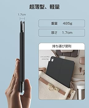 Amazon.co.jp: iPad 10世代/11世代 A16用 キーボード付きケース
