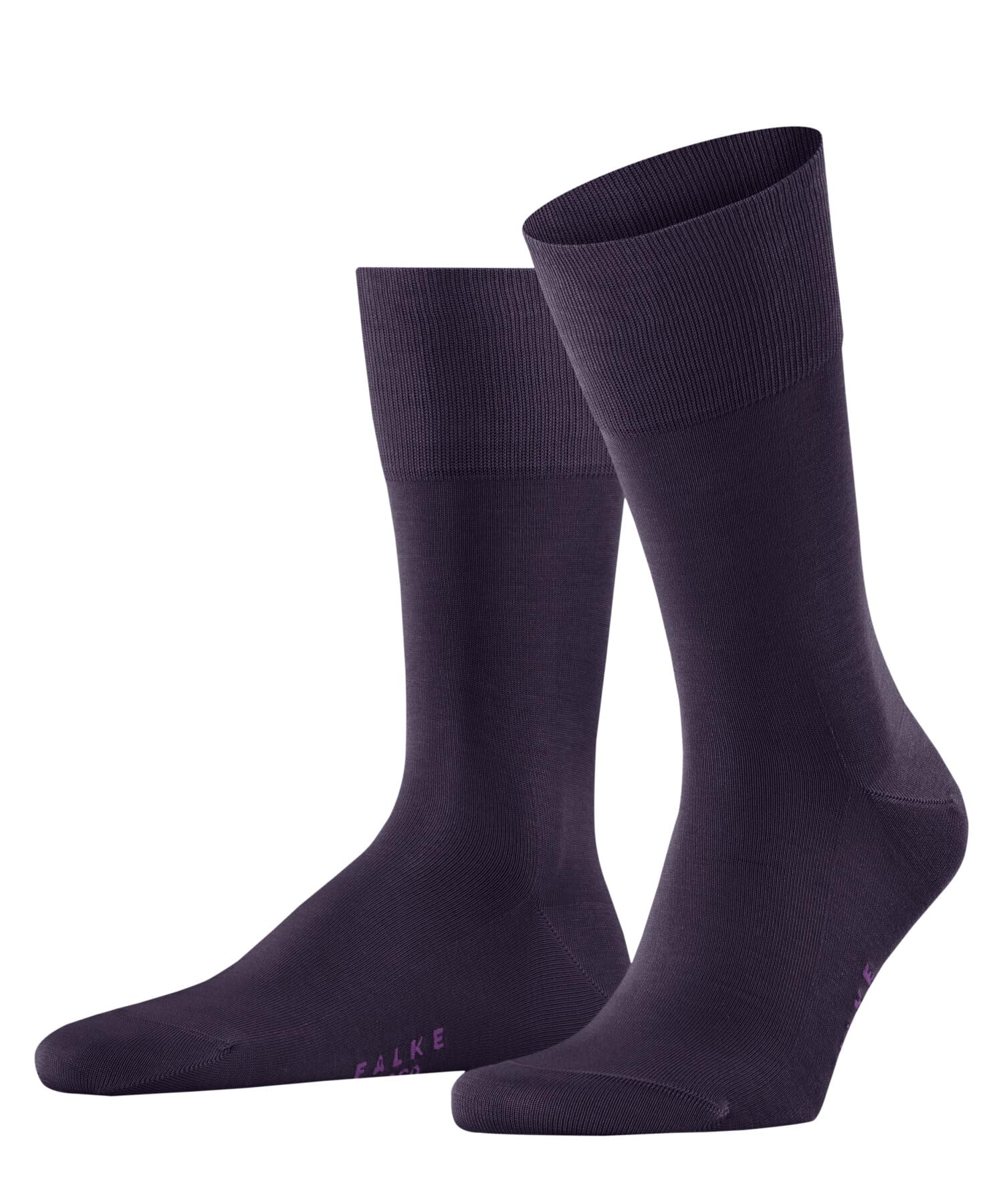 FALKE Men's Tiago M So Fil D'Écosse Cotton Plain 1 Pair Socks, Red Wineberry 8761, 8.5-9.5