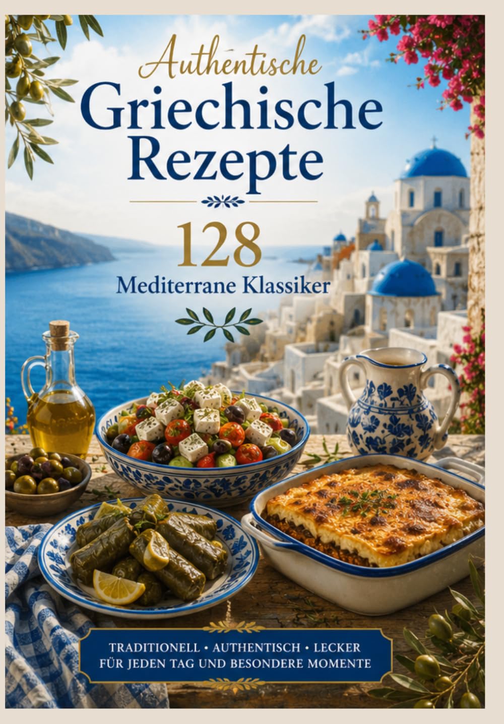 Authentische Griechische Rezepte – 128 Mediterrane Klassiker
