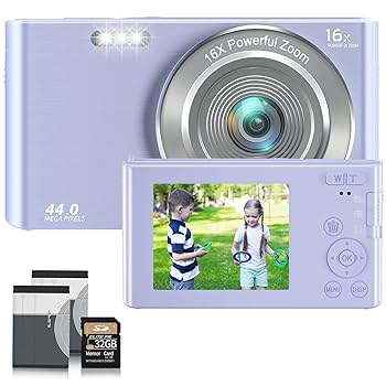 Amazon | デジタルカメラ 安い 2.7K 44MP デジタルカメラ 子供用