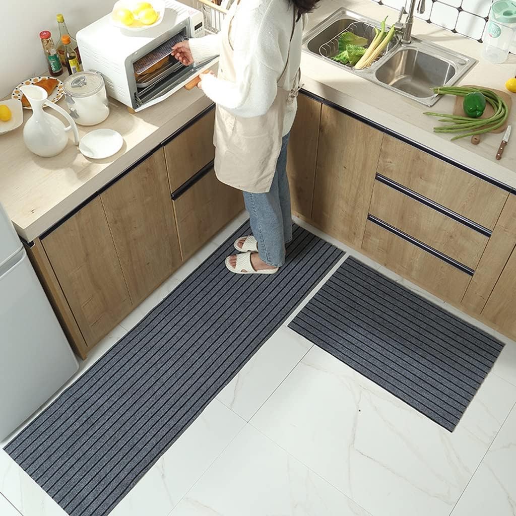 Kitchen Rug Washable Floor Mat for Front Doormat Outside Entrance Door Covering Outdoor Terrace