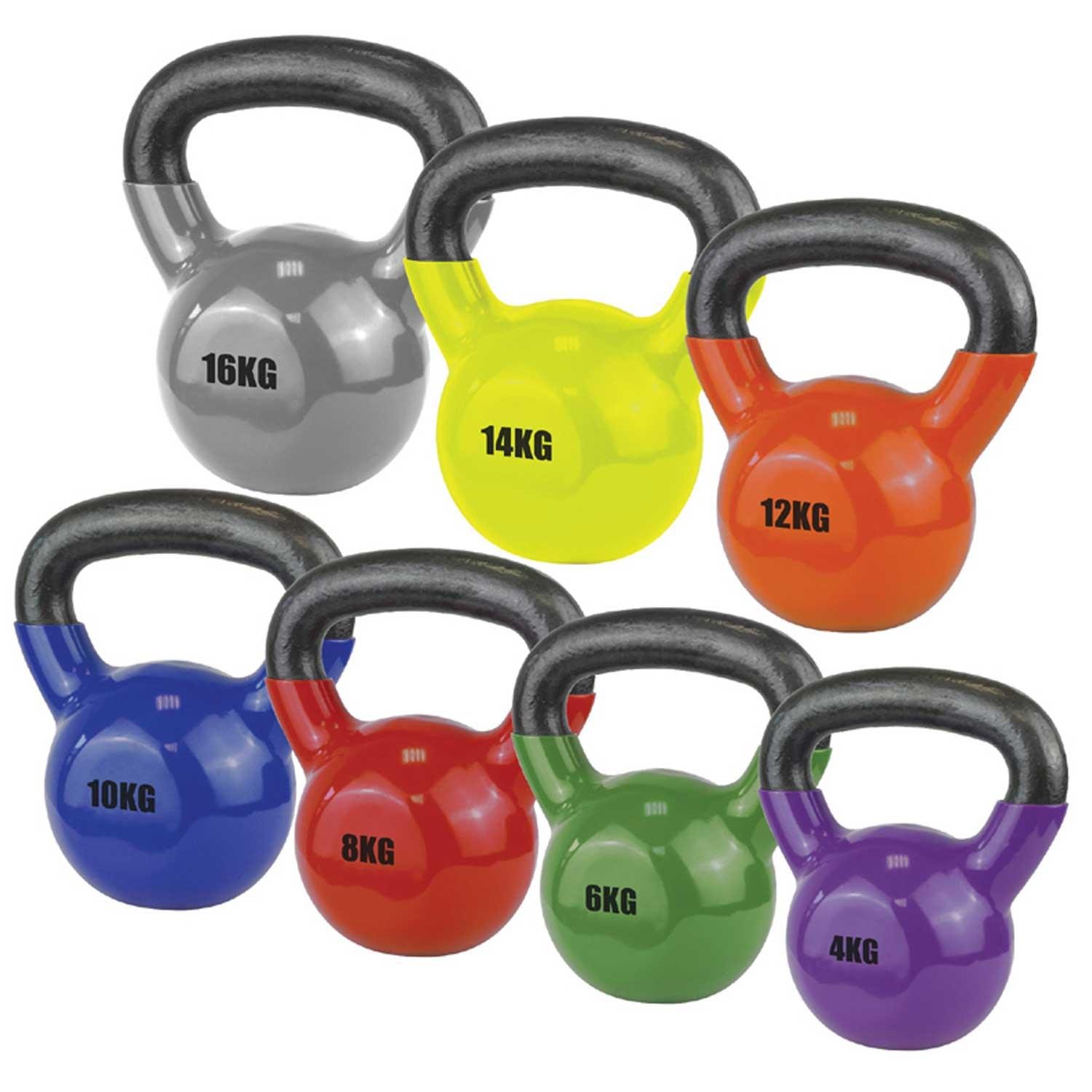 Ufe Unisex Argenté Cast Iron Kettlebell