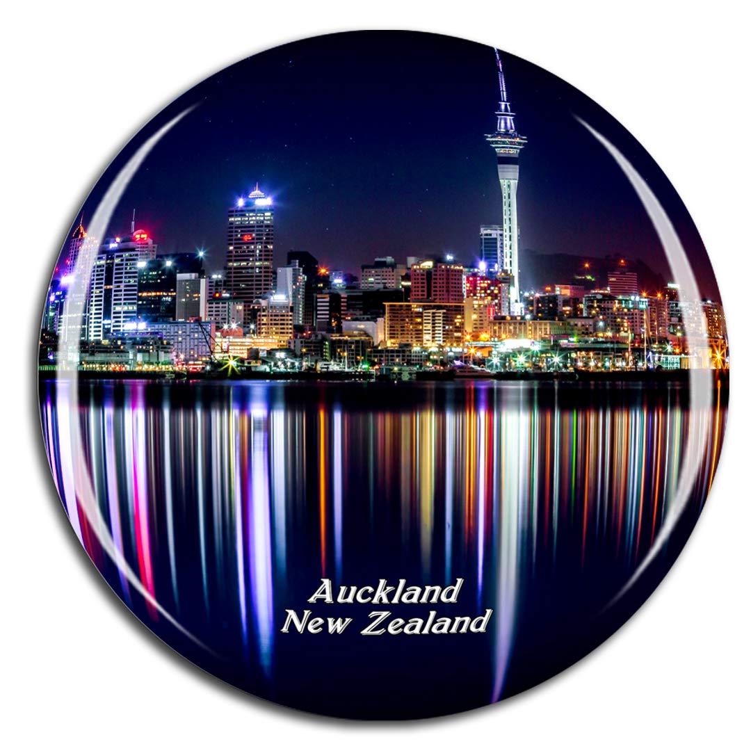 Weekino New Zealand Sky Tower Auckland Fridge Magnet 3D Crystal Glass Tourist City Travel Souvenir Collection Gift Strong Refrigerator Sticker