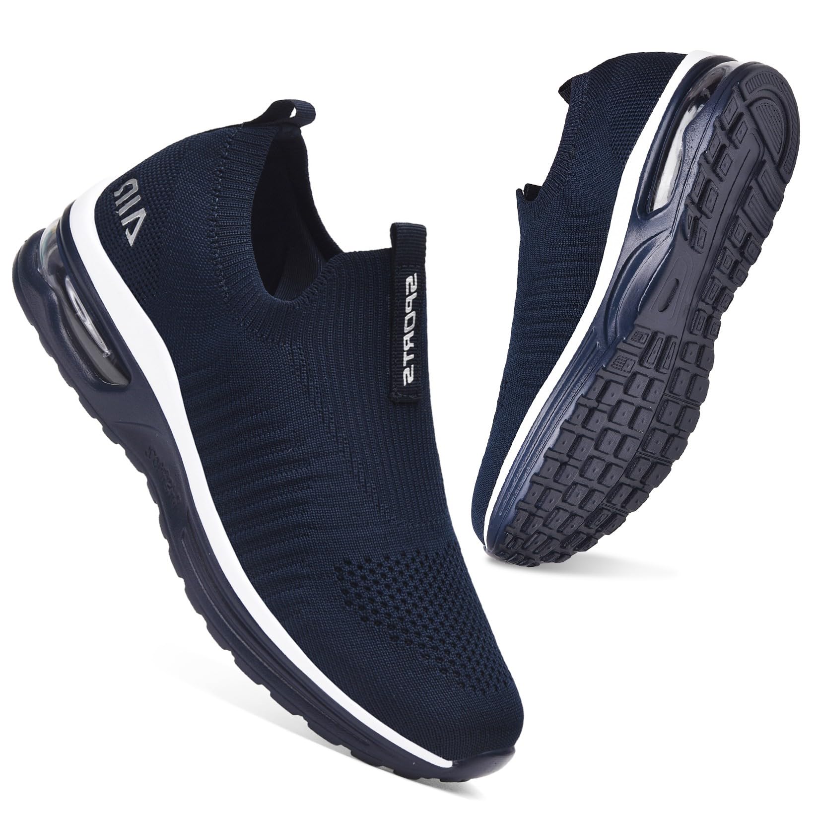 Littleplum Damen Slip On Sneakers Leicht Turnschuhe Bequem Atmungsaktiv Mesh Sneakers Damen Sportschuhe