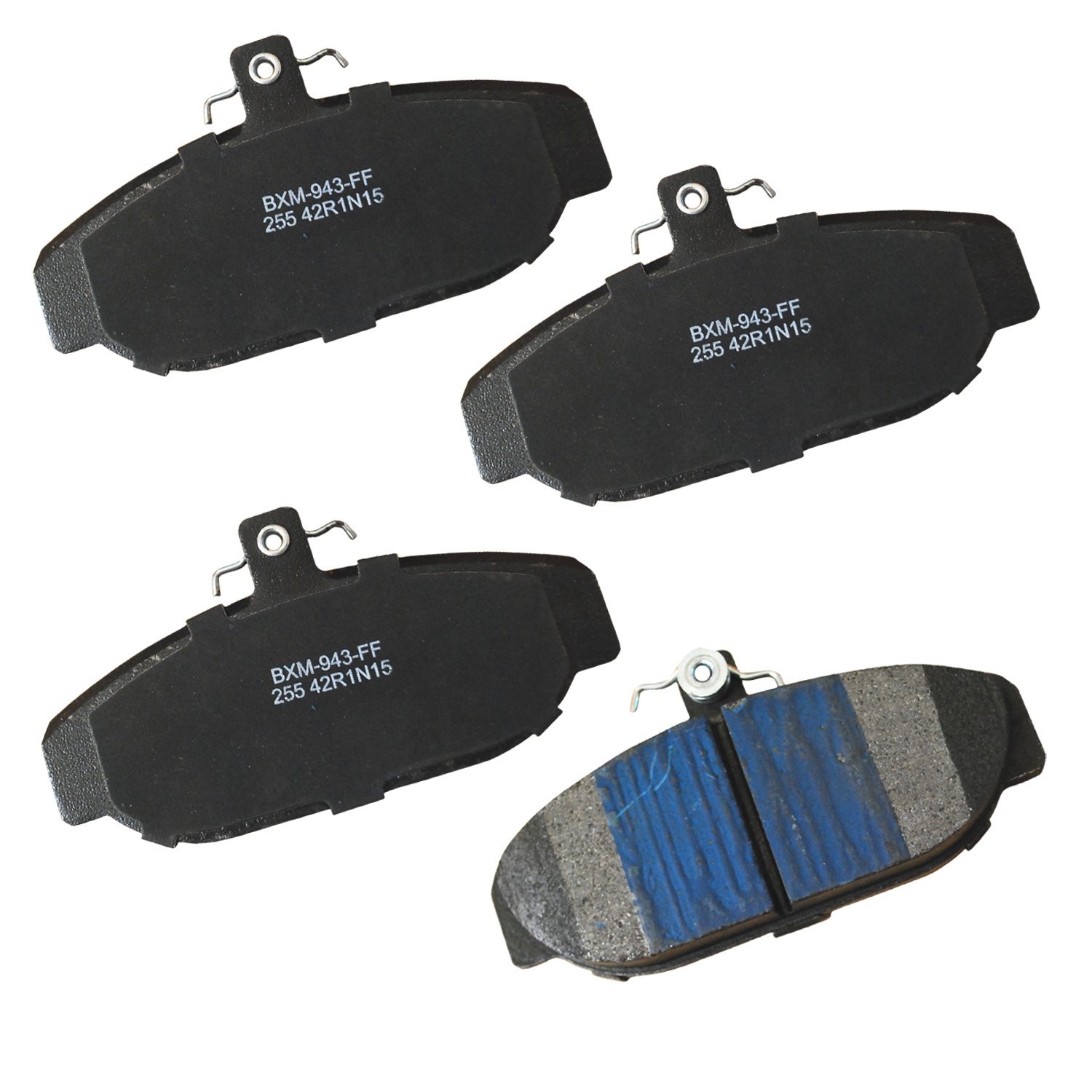 Bendix Premium SBM255 Semi-Metallic Front Brake Pads for Volvo 740 1991-1985, 745 1985, 760 1986-1983, 760 1990-1988, 780 1990-1987