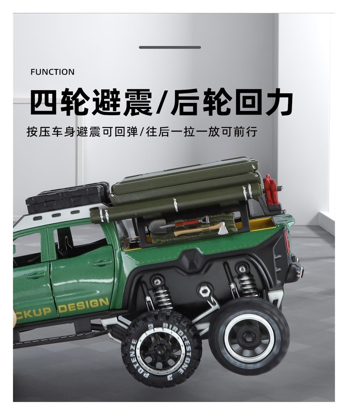 Metallo Scala Replica 1 24 Per Mercedes-Benz Pickup Truck RV Modello Campeggio Esterno Fuoristrada Adulto Miniatura Hobby Veicoli Giochi Set