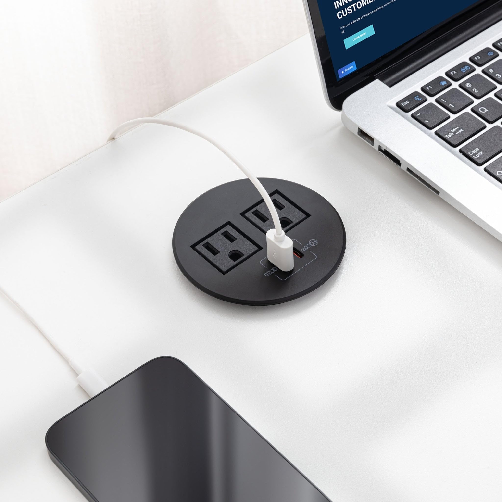 Amazon.com: Progressive Automations Standing Desk Grommet 3.54