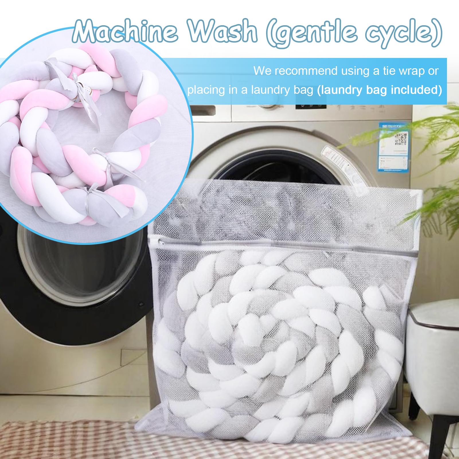 100% katoenen geknoopte macramé plantenhangers, h