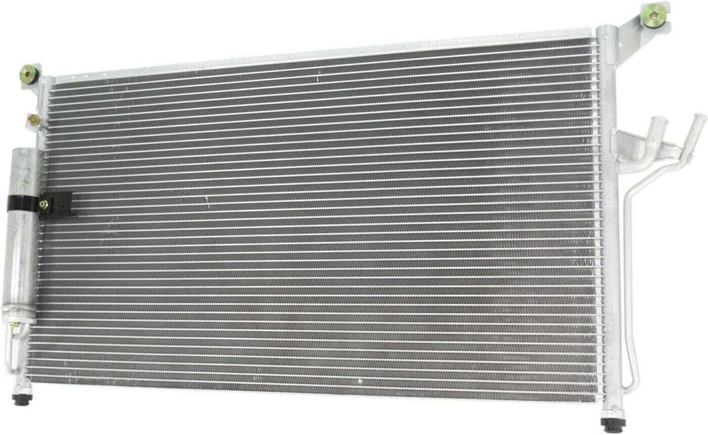 A/C Condenser 1pc Air Conditioning 28.06 15.88 X 0.69 Inches Core Size Aluminum with Drier for Infiniti for FX45 4.5L 2003-2008 92100CG010 IN3030120