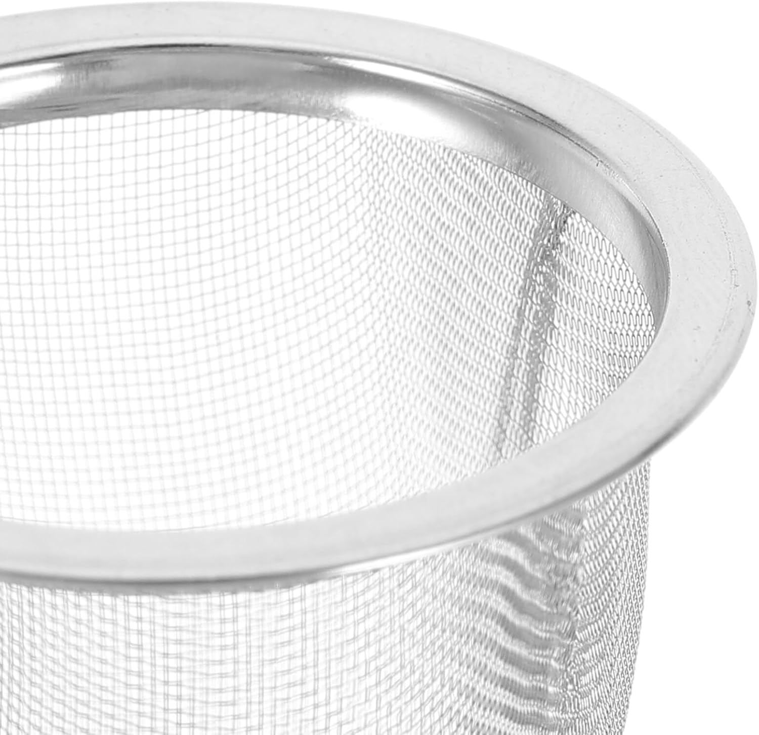 Tofficu Stainless Steel Tea Filter Tea Strainer Mesh Insert for Loose Leaf Herbs and Spices Reusable Infuser for Home Brewing 2.28 X 2.28 X 1.96 in 8 Pack