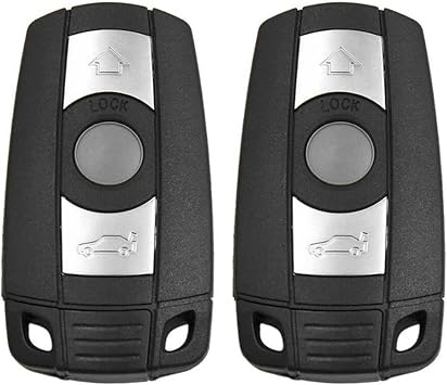 2X New Replacement Keyless Remote Key Fob Compatible with & Fits for BMW KR55WK49147 Comfort Access
