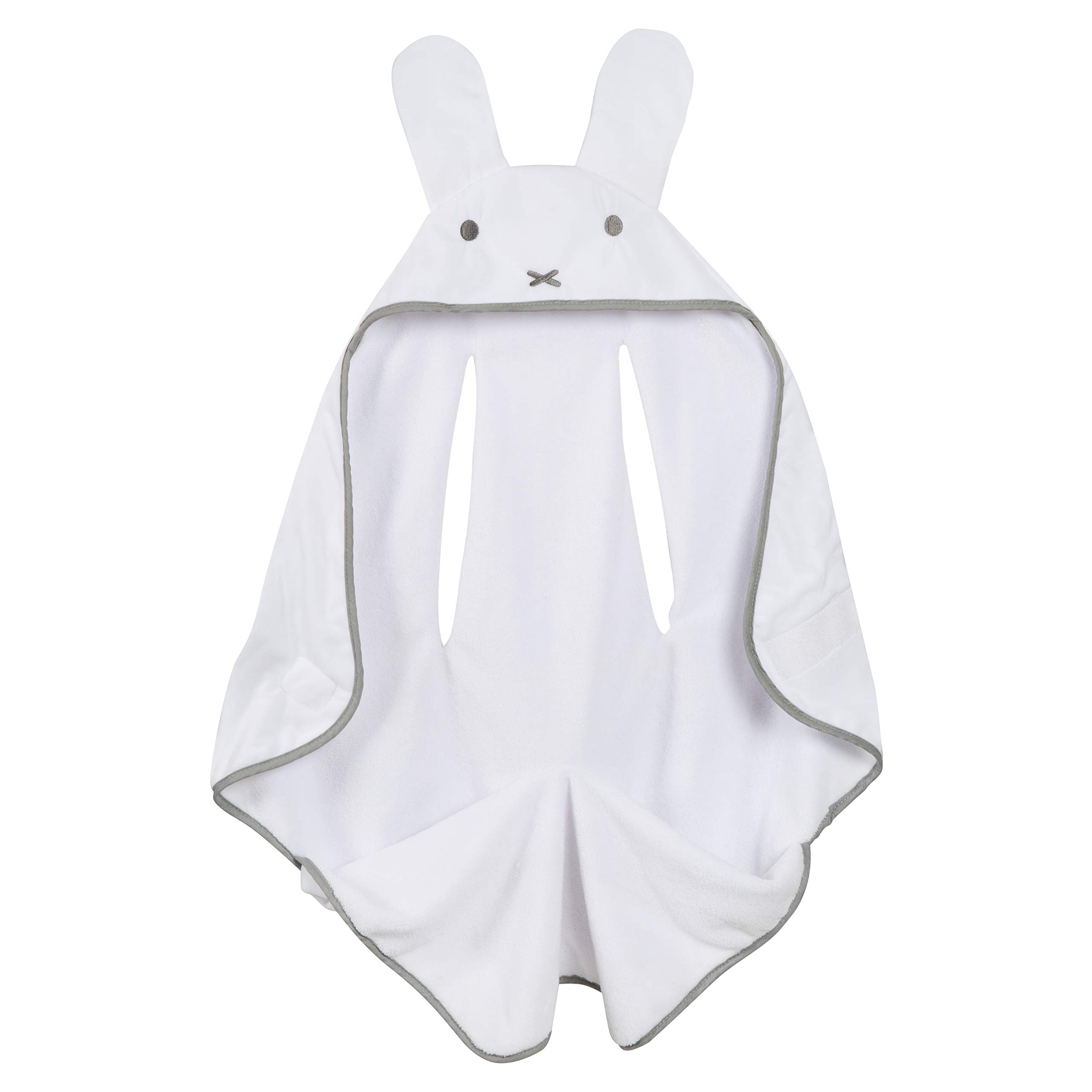 roba Couverture Portefeuille Bébé Miffy avec Fentes de Sangles pour Tous Sièges d'Auto/Poussettes Blanc