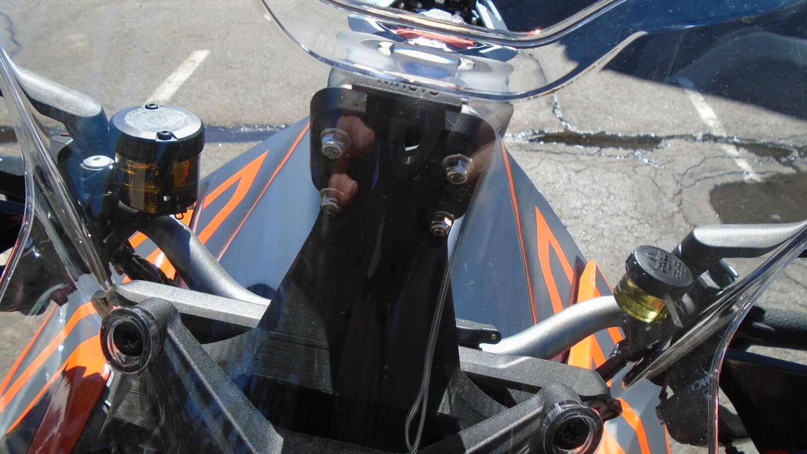 Supporto per navigatore moto per KTM 1290 Super Duke GT | 2019-2024 | Garmin Zumo XT (2022-2024)