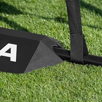 FORZA Goalkeeper Training Deflection Ramp | Durable Rubber Ball Deflector - Ideal for GK Reactions, Reflex Training, and Shot Stopping Practice - Two Styles for Varied Training