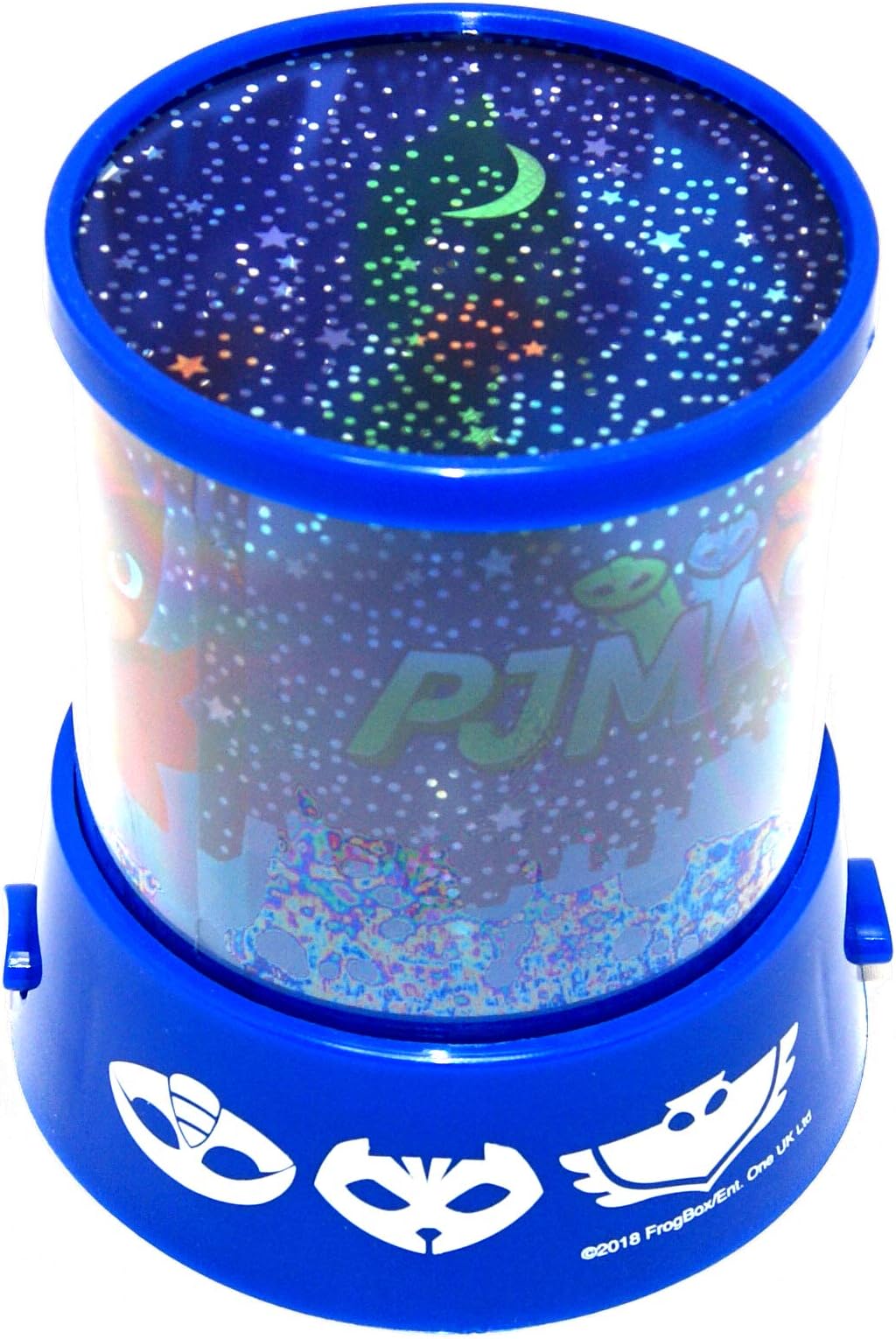 PJ. Mask Star&Moon Night Light with Projection,Kids Night Light,Colour Changing Projection,Official Licensed