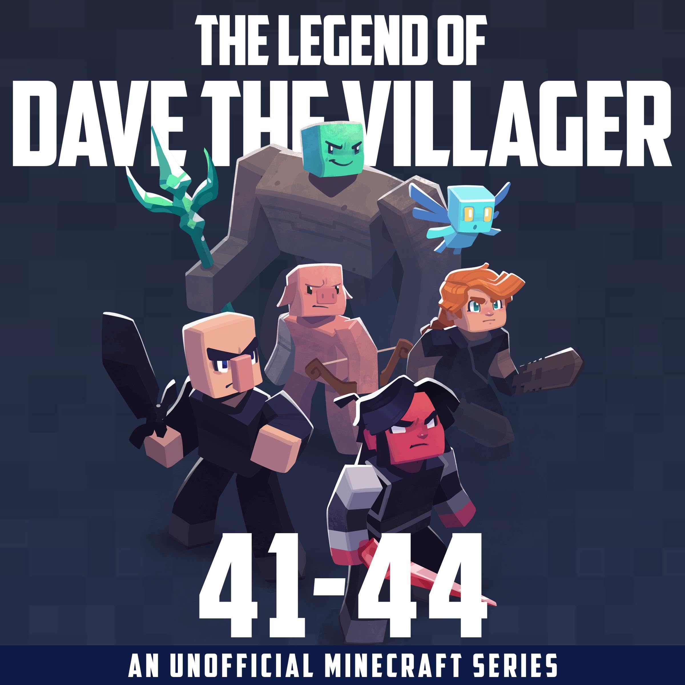 Cover art for The Legend of Dave the Villager Books 41–44: An Unofficial Minecraft Series